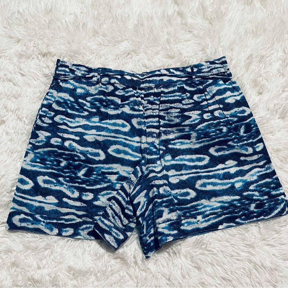 Samson Blue Patterned lightweight pull on shorts Large - Picture 9 of 16